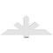 Ekena Millwork Kennewick Architectural Grade PVC Gable Bracket, 60"W x 22 1/2"H x 6"D x 6"F, 9/12 Pitch GBP060X23X0606KEN00 - alternate 5